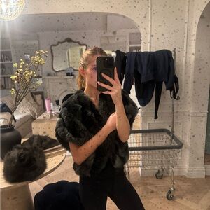 Gorgeous Tahari Faux Fur Bolero